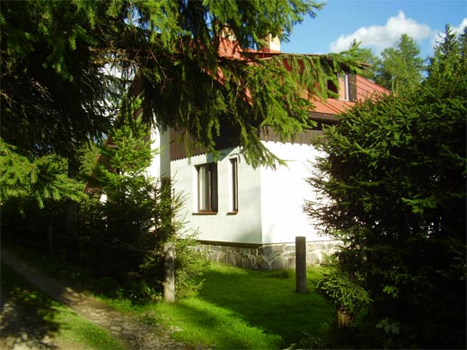 Cottage Donovaly - view from the entrance