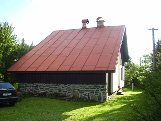Cottage Donovaly - view from parking lot